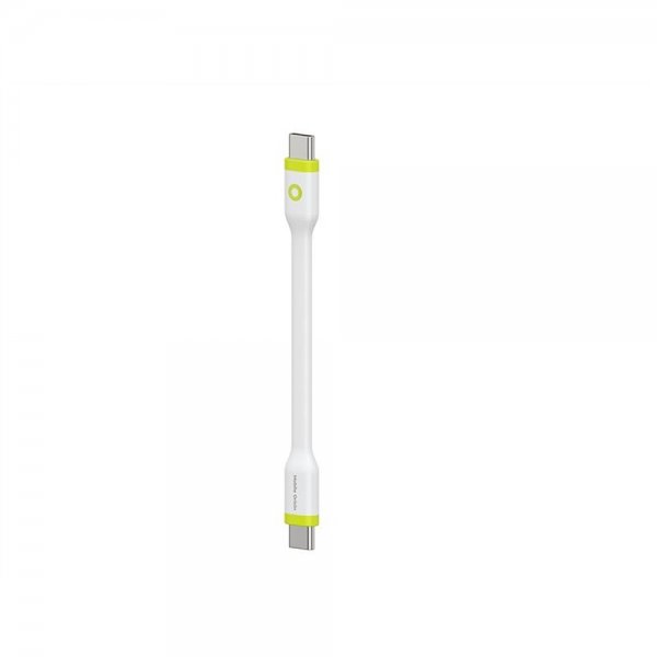 Mobile Origin Kompakt USB-C Kabel 10 cm Hvit