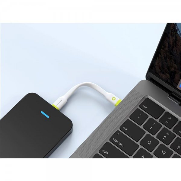 Mobile Origin Kompakt USB-C Kabel 10 cm Hvit