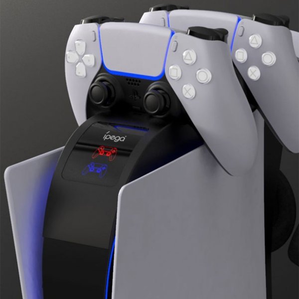 Ipega Kontrolllader med vifte til PlayStation 5