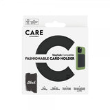 CARE by PanzerGlass Kortholder Fashionable Card Holder MagSafe Svart