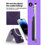 Caseology Kortholder Nano Pop MagSafe Wallet Stand Grape Purple