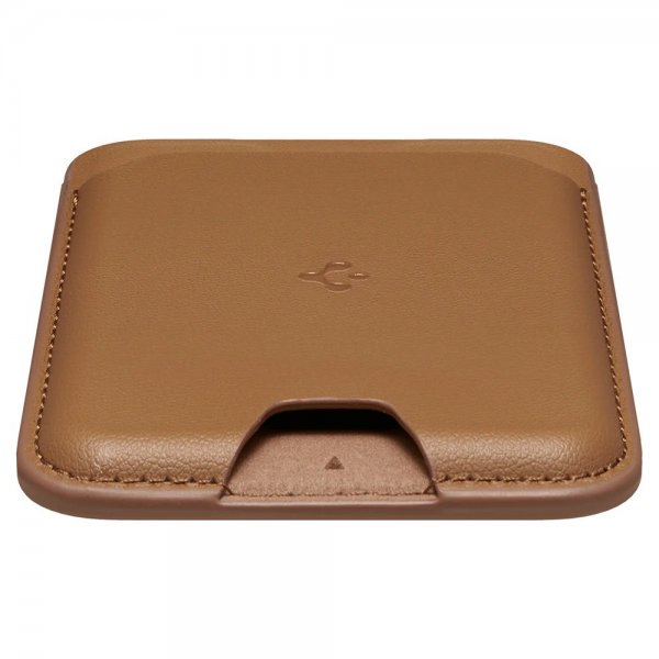 Spigen Kortholder Valentinus 3 Cards Holder MagFit Brun