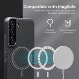 Pitaka Samsung Galaxy S22 Deksel MagEZ Case 2 Black/Grey Twill