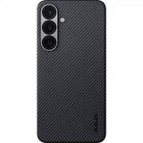 Pitaka Samsung Galaxy S25 Deksel Ultra-Slim Case MagSafe Black/Grey Twill