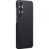Pitaka Samsung Galaxy S25 Deksel Ultra-Slim Case MagSafe Black/Grey Twill