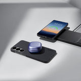 Pitaka Samsung Galaxy S25 Deksel Ultra-Slim Case MagSafe Black/Grey Twill