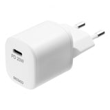 Deltaco Lader 20W USB-C PD USB-C-Lightningkabel 1m Hvit