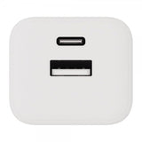 X2O Lader 35W Double USB-C/USB-A GaN Hvit