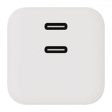 X2O Lader 45W Double USB-C GaN Hvit