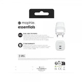 Mophie Lader 50W USB-C PD Wall Adapter
