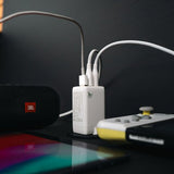 Aqiila Lader Chargebird W120 GaN 120W Hvit