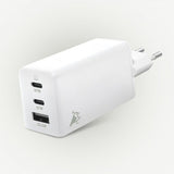 Aqiila Lader Chargebird W65 GaN 67W Hvit