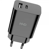 HMD Lader Dual Port Wall Charger 30W Svart