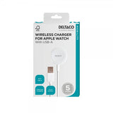 Deltaco Lader til Apple Watch USB-A 1m Hvit