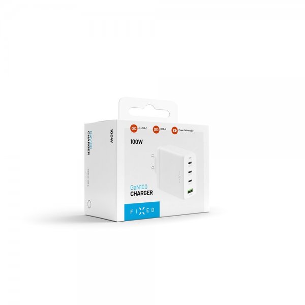Fixed Lader GaN100 3xUSB-C & 1xUSB-A