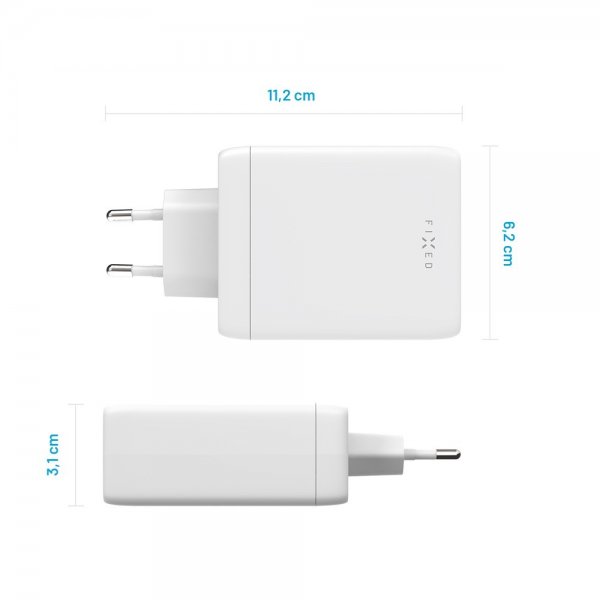 Fixed Lader GaN100 3xUSB-C & 1xUSB-A