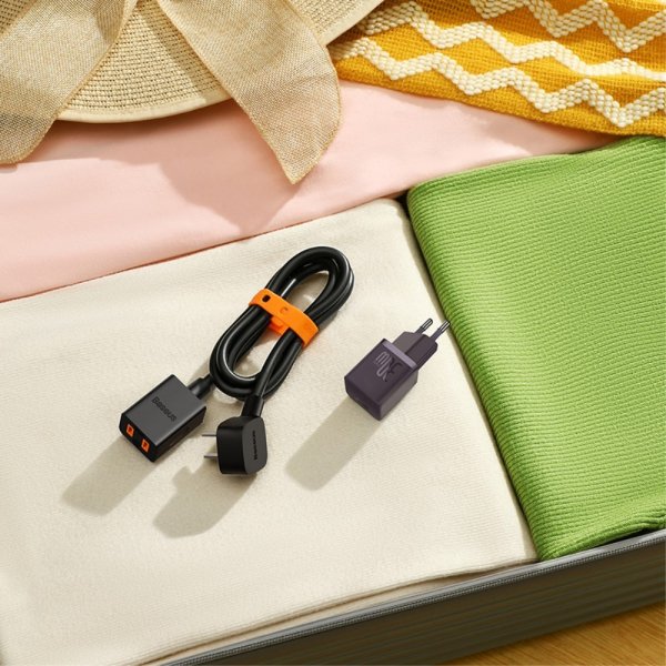 Baseus Lader GaN5 Fast Charger Mini 30W Lilla