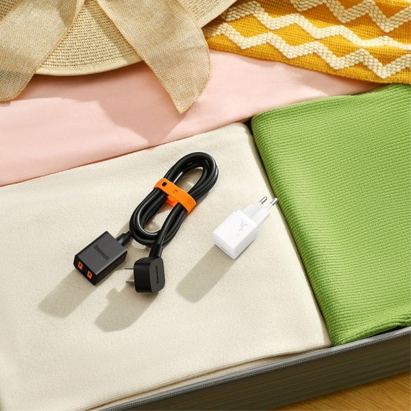 Baseus Lader GaN5 Fast Charger Mini 30W Hvit