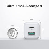 Joyroom Lader JR-QP303 USB-C+USB-A 30W