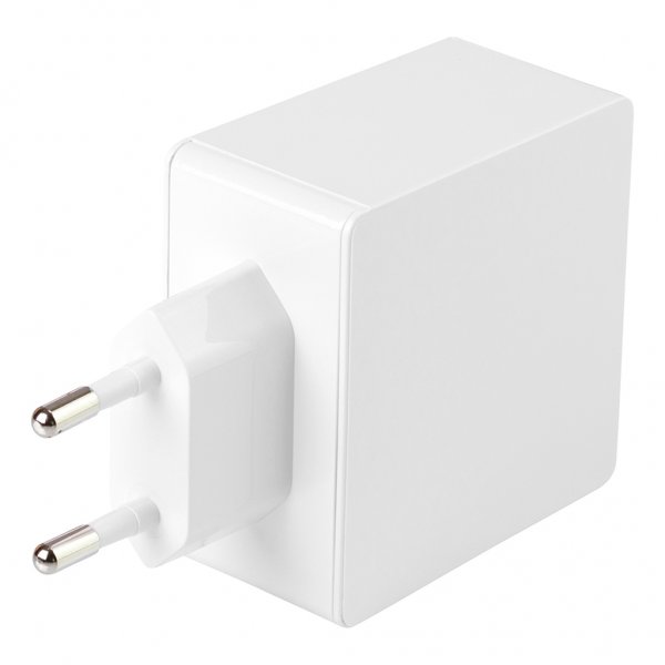 Deltaco Lader 4xUSB-A 24W Hvit