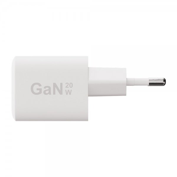 X2O Lader med Kabel 1.2m 20W USB-C GaN Hvit