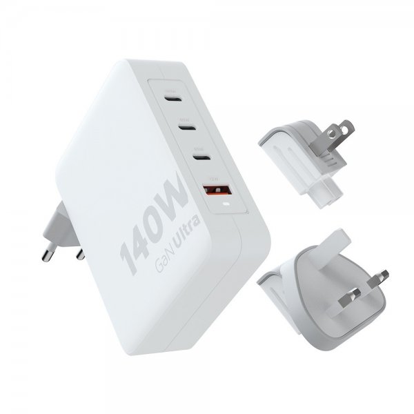 Xtorm Lader 140W GaN-Ultra Travel Charger + USB-C PD Cable