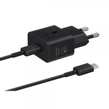 Samsung Original Lader med Kabel 25W Power Adapter Svart