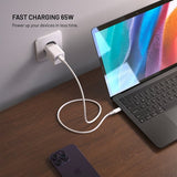 Fixed Lader Mini PD 65W GaN Hvit