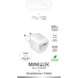Puro Lader MiniPro GaN USB-C 20W Hvit