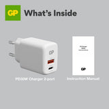 GP Lader PD 30W USB-A + USB-C