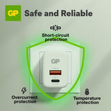 GP Lader PD 30W USB-A + USB-C