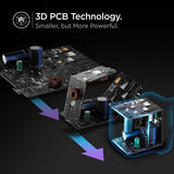 Spigen Lader PowerArc ArcStation Pro GaN Dual Port 65W Hvit