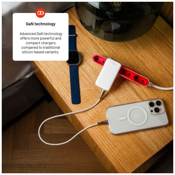 Fixed Lader Slim GaN 45W 2xUSB-C
