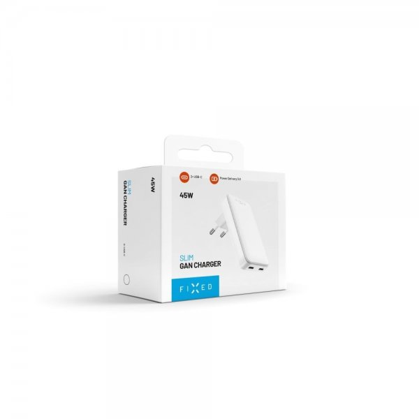 Fixed Lader Slim GaN 45W 2xUSB-C