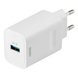 Deltaco Lader Quickcharge 24W USB-A Hvit