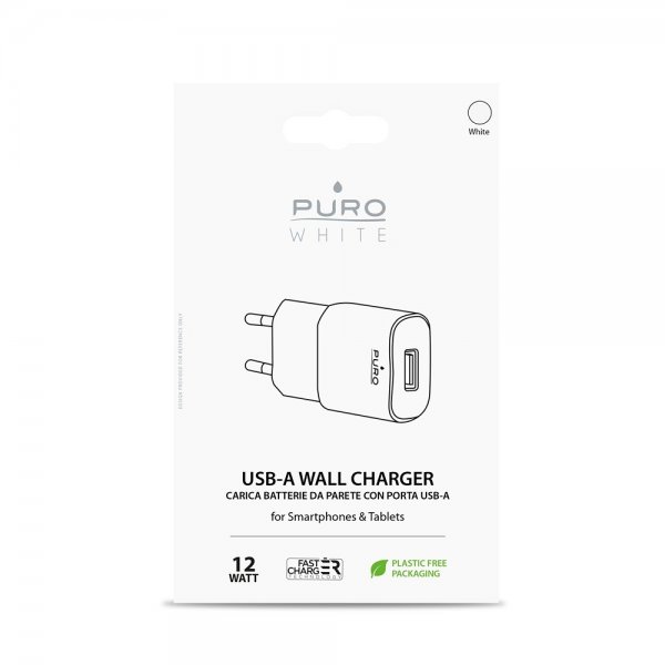 Puro Lader USB-A Wall Charger 12W