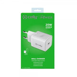 Celly Lader USB-C 20W Hvit