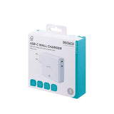 Deltaco Lader USB-C Wall Charger GaN with built-in Power bank 60W 9600 mAh