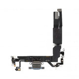 Ladekontakt med flexkabel for iPhone 17 - blå