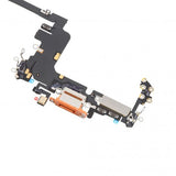 Ladekontakt med flexkabel for iPhone 17 Pro - Oransje