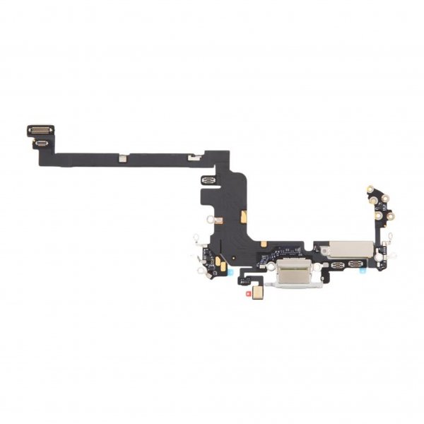 Ladekontakt med Flexkabel for iPhone 17 Pro - Sølv