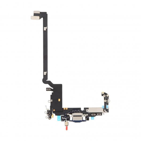 Ladekontakt med flexkabel for iPhone 17 Pro Max - blå