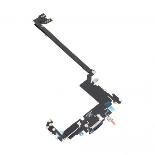 Ladekontakt med flexkabel for iPhone 17 Pro Max - blå