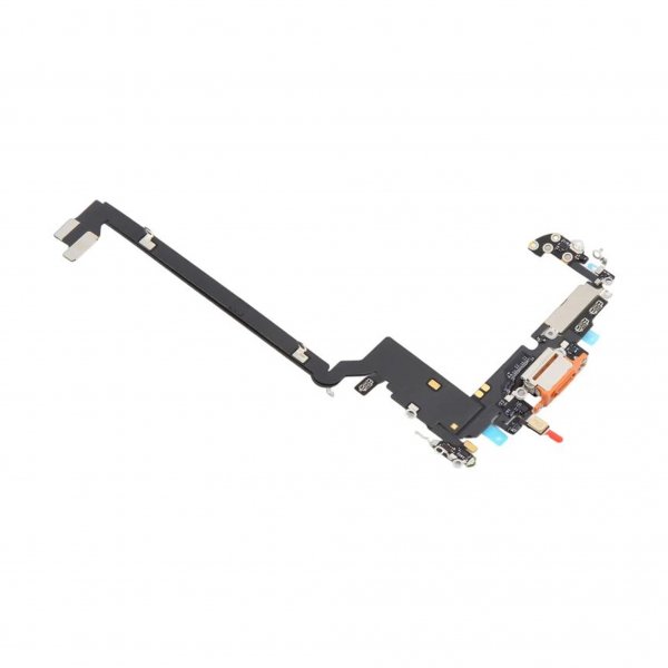 Ladekontakt med flexkabel for iPhone 17 Pro Max - Orange