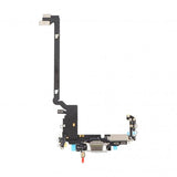 Ladekontakt med flexkabel for iPhone 17 Pro Max - sølv