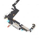 Ladekontakt med flexkabel for iPhone 17 Pro Max - sølv