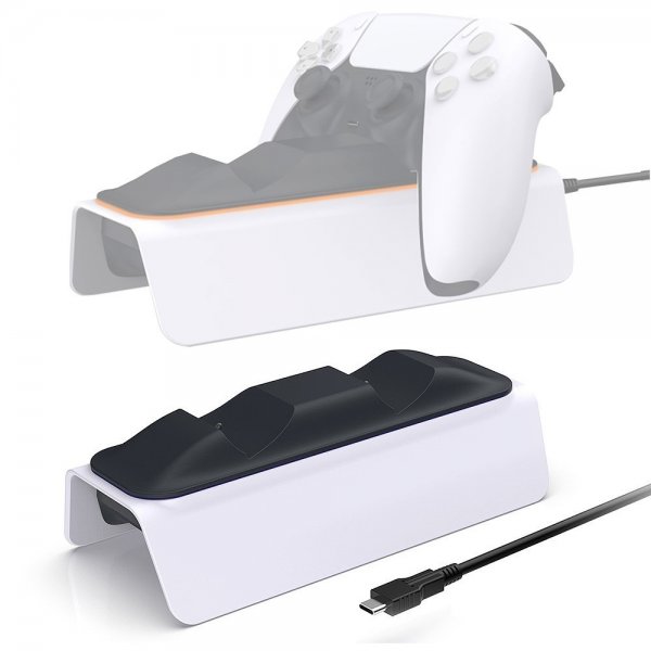 Dobe Ladestasjon for to PlayStation 5 kontrollere