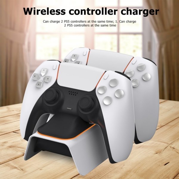 Dobe Ladestasjon for to PlayStation 5 kontrollere