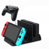 Dobe Ladestasjon for Nintendo Switch og kontrollerne