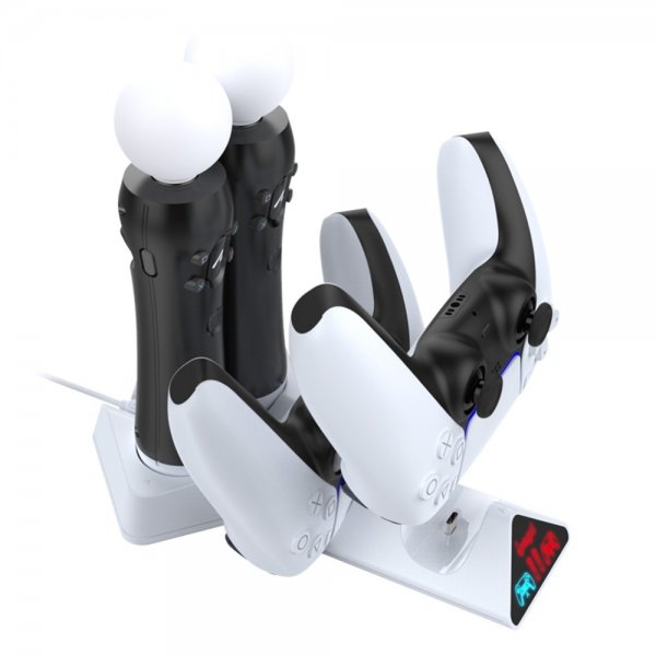 Ipega Ladestasjon for PlayStation 5/Move kontroller
